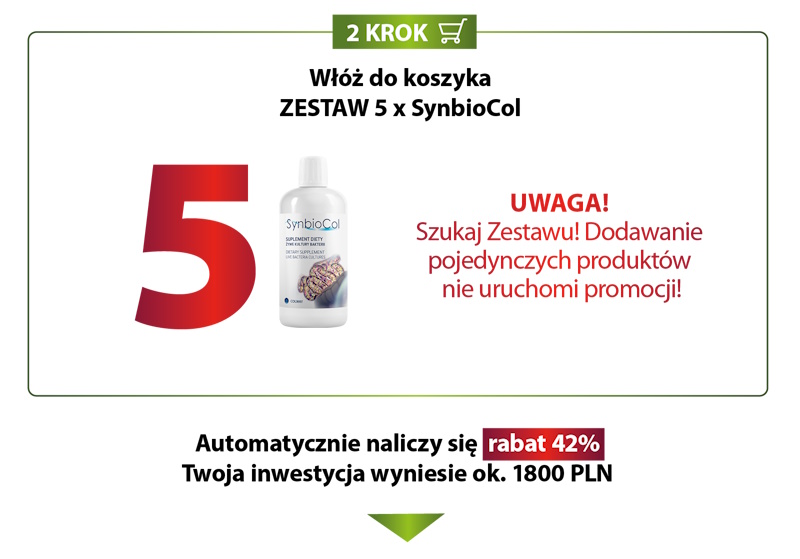 Koszyk promocyjny 5 x Synbiocol