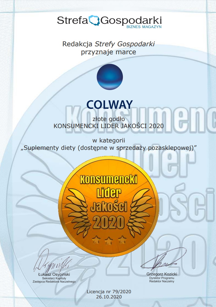Colway - Lider Jakości