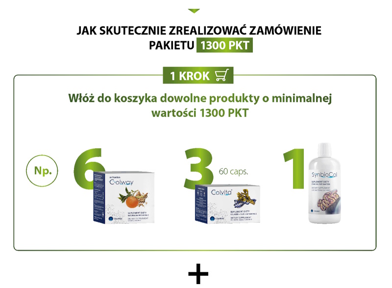 Koszyk promocyjny 1300 pkt