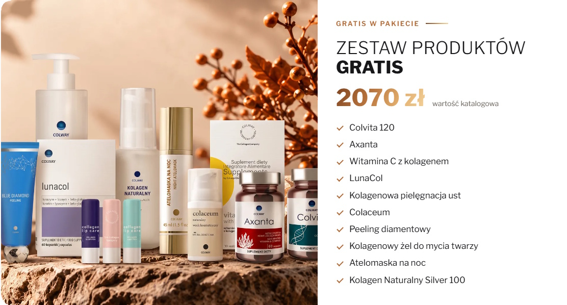 Zestaw promocyjny Colway 2026